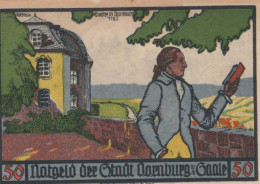 50 PFENNIG 1921 Stadt DORNBURG Thuringia UNC DEUTSCHLAND Notgeld Banknote #PI527 - Lokale Ausgaben