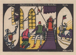 50 PFENNIG 1921 Stadt DoBELN Saxony UNC DEUTSCHLAND Notgeld Banknote #PA477 - [11] Local Banknote Issues