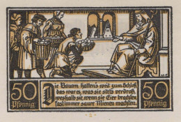 50 PFENNIG 1921 Stadt DITFURT Saxony UNC DEUTSCHLAND Notgeld Banknote #PA468 - [11] Lokale Uitgaven