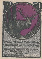 50 PFENNIG 1921 Stadt DARGUN Mecklenburg-Schwerin UNC DEUTSCHLAND Notgeld #PA414 - [11] Local Banknote Issues