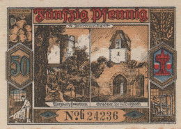 50 PFENNIG 1921 Stadt BUTZBACH Hesse UNC DEUTSCHLAND Notgeld Banknote #PA358 - Lokale Ausgaben