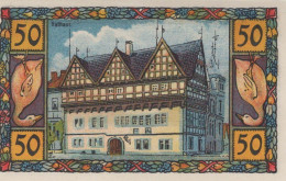 50 PFENNIG 1921 Stadt BLOMBERG IN LIPPE Lippe UNC DEUTSCHLAND Notgeld #PA244 - Lokale Ausgaben