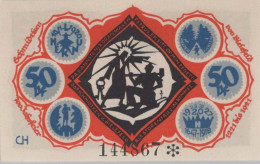 50 PFENNIG 1921 Stadt BIELEFELD Westphalia UNC DEUTSCHLAND Notgeld #PA216 - [11] Lokale Uitgaven
