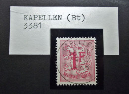 Belgie Belgique - 1951 - OPB/COB N° 859  - 1 F - Obl. Kapellen - 1968 - Usati