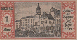 50 PFENNIG 1921 Stadt BERLIN UNC DEUTSCHLAND Notgeld Banknote #PH731 - Lokale Ausgaben