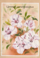 FLEURS Vintage Carte Postale CPSM #PAR139.FR - Flowers