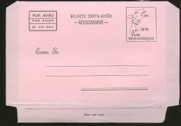 Mozambique Portugal Entier Postal 3$50 Aerogramme 1974 Moçambique Postal Stationary 1974 - Mosambik