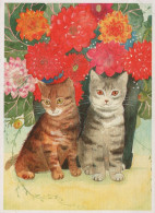 CHAT CHAT Animaux Vintage Carte Postale CPSM #PAM555.FR - Chats