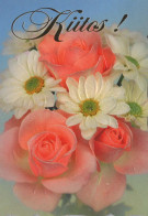 FLOWERS Vintage Postcard CPSM #PBZ386.GB - Fleurs