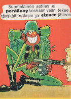 SOLDIERS HUMOUR Militaria Vintage Postcard CPSM #PBV837.GB - Humoristiques
