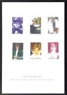 1997 Sierra Leone British Royalties Princess Diana Lady Di Death Memorial - Rare Imperf Proof Essay Trial MNH - Royalties, Royals