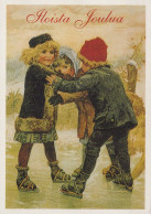 CHILDREN Scene Landscape Vintage Postcard CPSM #PBB329.GB - Scènes & Paysages