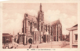 FRANCE - Metz - Vue Générale De La Cathédrale - LL - Animé - Carte Postale Ancienne - Metz