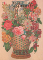 FLORES Vintage Tarjeta Postal CPSM #PAS583.ES - Fiori