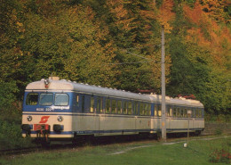 TREN TRANSPORTE Ferroviario Vintage Tarjeta Postal CPSM #PAA821.ES - Trains