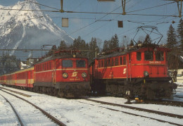 TREN TRANSPORTE Ferroviario Vintage Tarjeta Postal CPSM #PAA885.ES - Trains