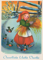 ENFANTS Scène Paysage Vintage Carte Postale CPSM #PBB455.FR - Scènes & Paysages