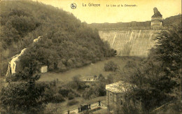 Belgique - Liège -  Gileppe (Barrage) - La Gileppe - Le Lion Et Le Déversoir - Gileppe (Dam)