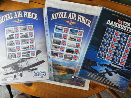 GB Stamps. MNH. Buckingham Covers Stamp Sheets RAF Anniversary Collection - Collections (without Album)