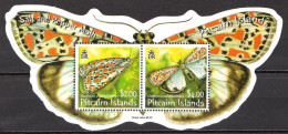 Pitcairn MNH SS - Butterflies