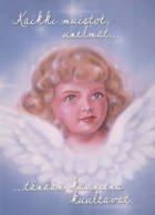 ÁNGEL Navidad Vintage Tarjeta Postal CPSM #PBP487.ES - Angels