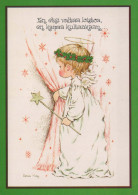ÁNGEL Navidad Vintage Tarjeta Postal CPSM #PBP296.ES - Angels