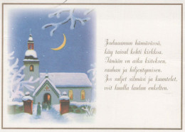 Feliz Año Navidad Vintage Tarjeta Postal CPSM #PBN304.ES - New Year