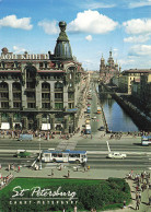 RUSSIE - St Petersburg - View Of The Nevsky Prospekt And The Griboyedov Canal From The Kazan Cathedral - Carte Postale - Russland