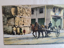 Salonique , Sous La Porte Alexandre Le Grand , Un Attelage - Grecia