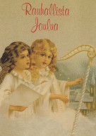 ANGELO Buon Anno Natale Vintage Cartolina CPSM #PAH954.IT - Anges