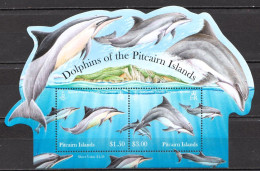Pitcairn MNH SS - Dolphins