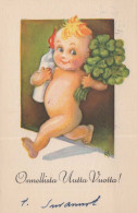 Neujahr Weihnachten KINDER Vintage Ansichtskarte Postkarte CPSMPF #PKD793.DE - Nouvel An