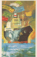 SHIP Vintage Ansichtskarte Postkarte CPSMPF #PKD670.DE - Zeilboten