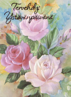 FLOWERS Vintage Ansichtskarte Postkarte CPSM #PBZ811.DE - Fleurs