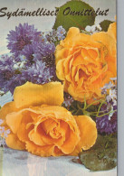 FLOWERS Vintage Ansichtskarte Postkarte CPSM #PBZ449.DE - Fleurs