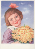 KINDER Portrait Vintage Ansichtskarte Postkarte CPSM #PBV040.DE - Portraits