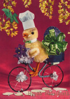 OSTERN HUHN EI Vintage Ansichtskarte Postkarte CPSM #PBP177.DE - Easter