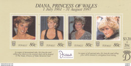 TUVALU 762 MINT NEVER HINGED OF DIANA PRINCES OF WALES MNH** - Famous Ladies