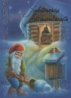 Neujahr Weihnachten GNOME Vintage Ansichtskarte Postkarte CPSM Unposted #PBA481.DE - New Year