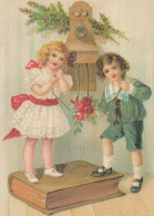 Neujahr Weihnachten KINDER Vintage Ansichtskarte Postkarte CPSM #PAY837.DE - New Year
