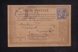 FRANCE - Carte Précurseur De Petit Hurtière Pour Romanèche En 1876 - L 153063 - Precursor Cards