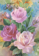 FIORI Vintage Cartolina CPSM #PBZ210.IT - Flowers