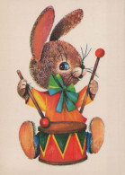 CONIGLIO Animale Vintage Cartolina CPSM #PBR164.IT - Autres & Non Classés