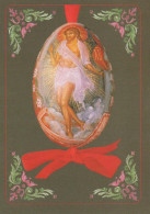 CRISTO SANTO Cristianesimo Religione Vintage Cartolina CPSM #PBP811.IT - Jésus