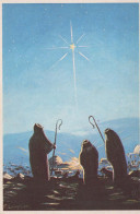 SAINT Gesù Bambino Cristianesimo Religione Vintage Cartolina CPSM #PBP872.IT - Altri & Non Classificati
