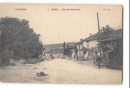 CPA 55 Esnès Rue Des Mouleurs - Autres & Non Classés