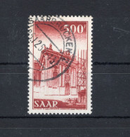 1952 SARRE Saar N.315 500F. USATO, Alto Valore Serie Ordinaria "Vedute" - Used Stamps