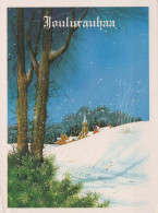 Buon Anno Natale Vintage Cartolina CPSM #PBM862.IT - Anno Nuovo