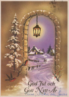 Buon Anno Natale Vintage Cartolina CPSM #PBN307.IT - Neujahr