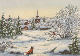 Buon Anno Natale Vintage Cartolina CPSM #PAW875.IT - Neujahr